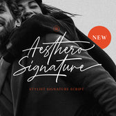 Aesthero - Stylish Signature Script