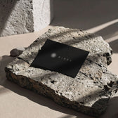 Aesthetic Natural Rock Card Mockup