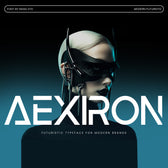 Aexiron Modern Futuristic Font
