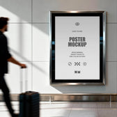 Airport Poster Mockup