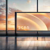 Airport Screen Mockup