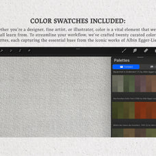 Albin Egger-Lienz Procreate Kit