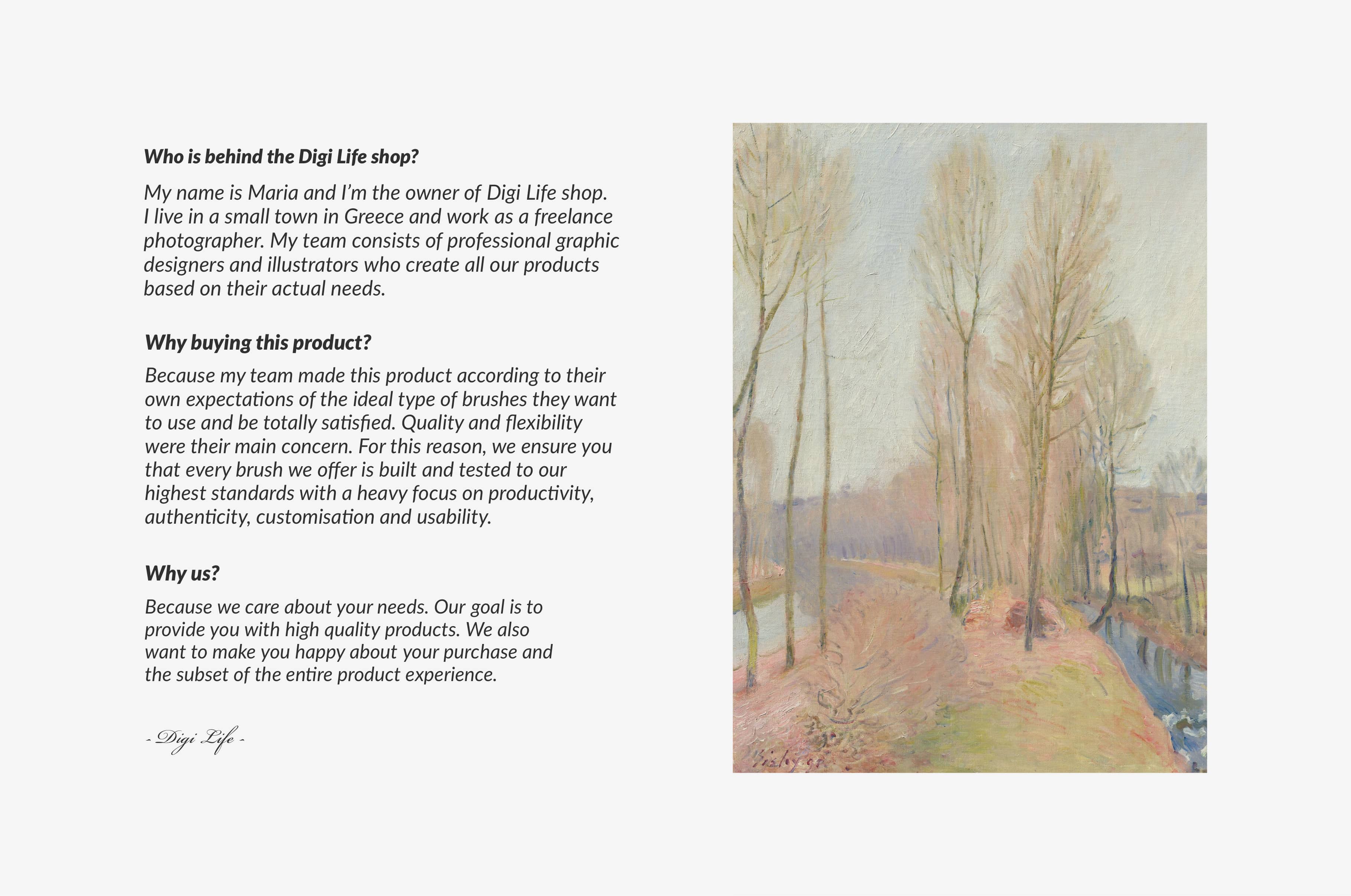 Alfred Sisley Procreate Kit