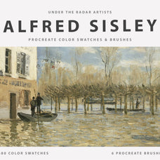 Alfred Sisley Procreate Kit