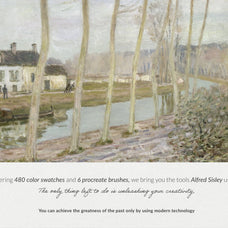 Alfred Sisley Procreate Kit