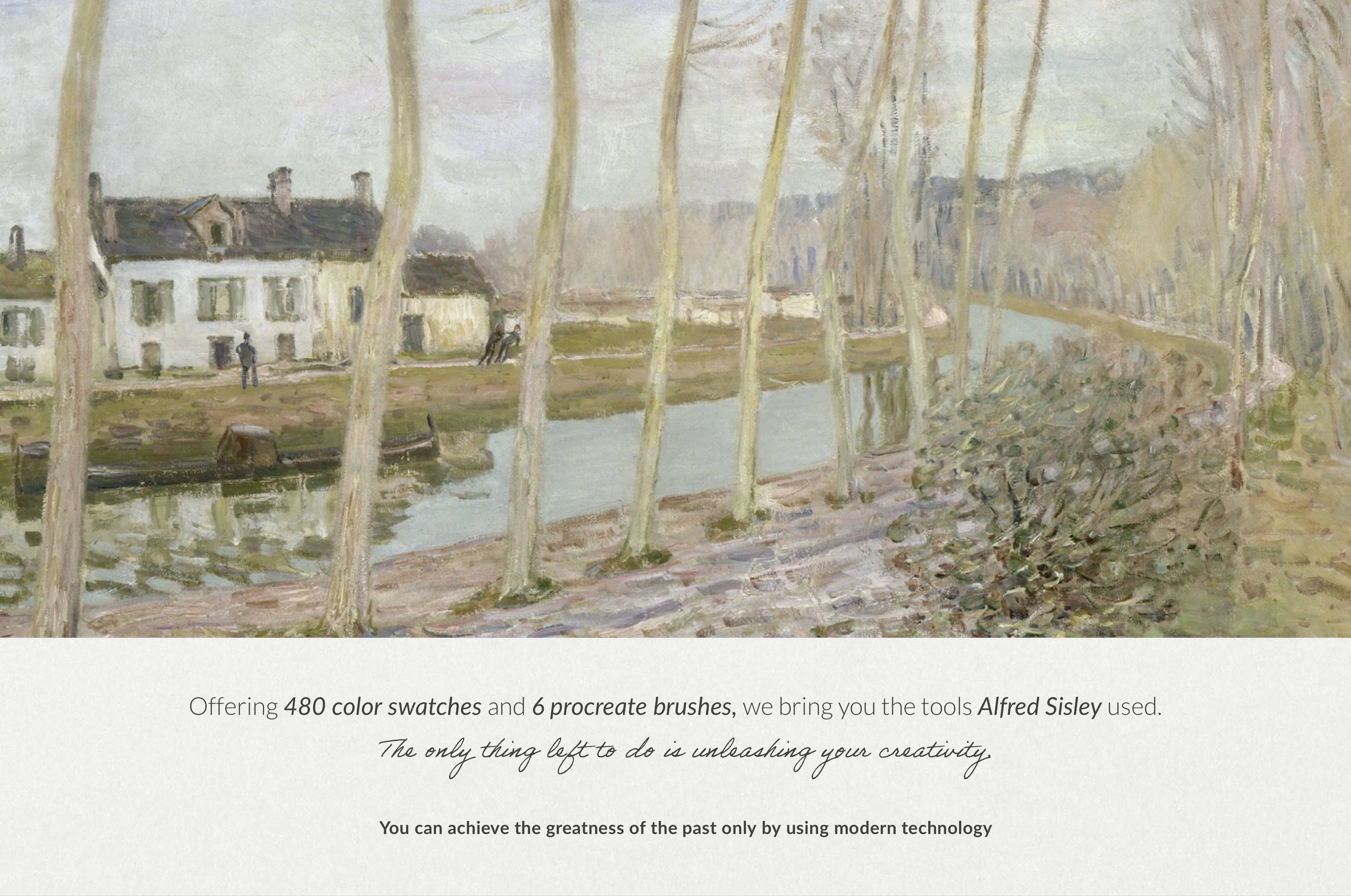 Alfred Sisley Procreate Kit