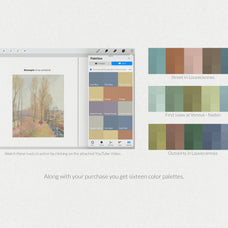 Alfred Sisley Procreate Kit