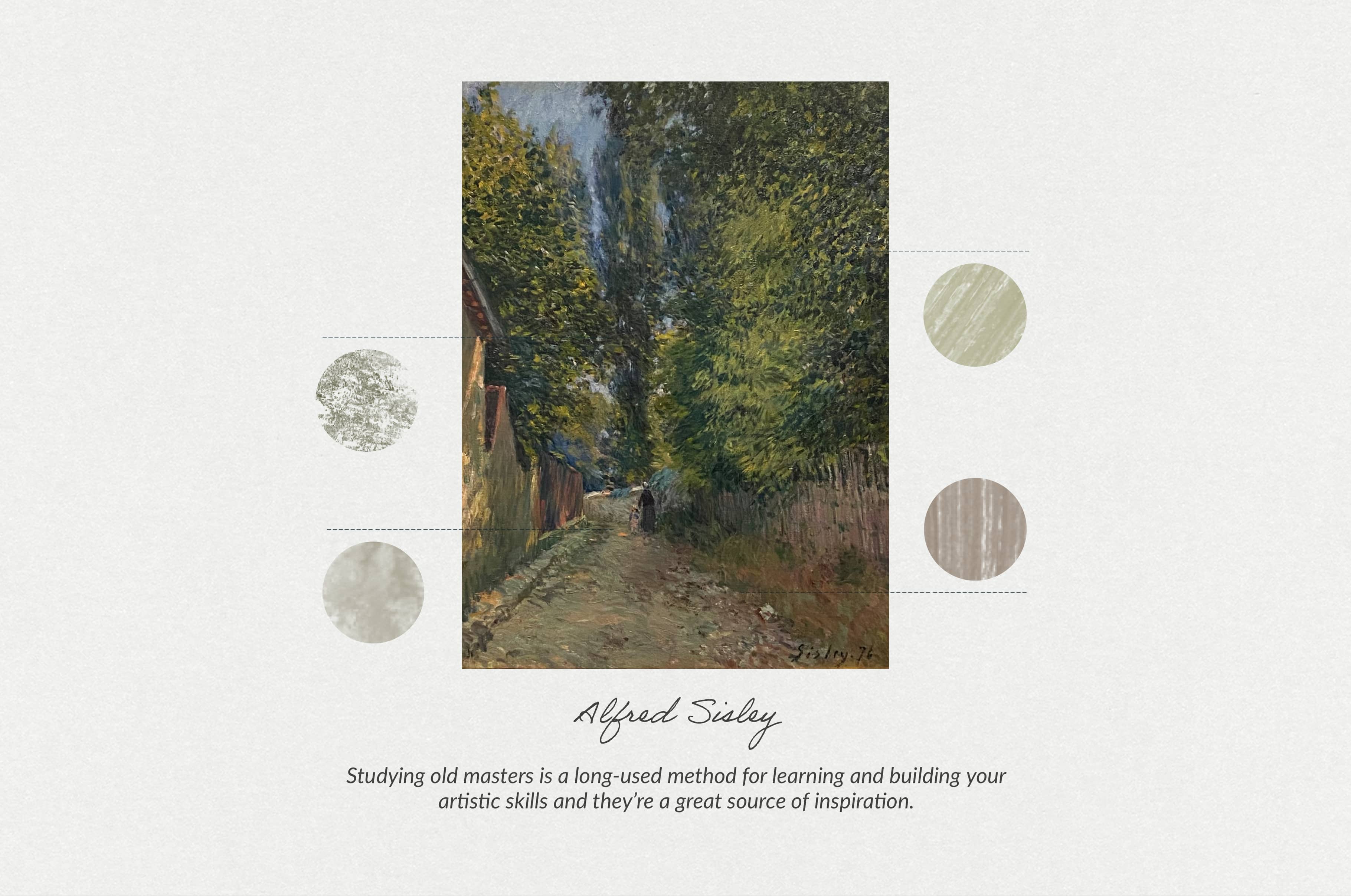 Alfred Sisley Procreate Kit