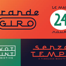 Alpha Strada: Motorsports Font