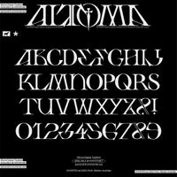 Altoma Typeface