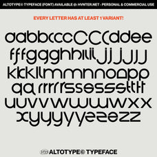 Altotype Typeface