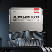 Aluminum Food Container Mockup