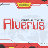 Alverus – Futuristic Typeface