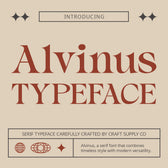 Alvinus – Elegant Font