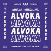Alvoka Playful Handmade Font