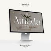 Ameda – Modern Stylish Sans Serif