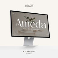 Ameda – Modern Stylish Sans Serif