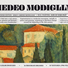 Amedeo Modigliani Procreate Kit