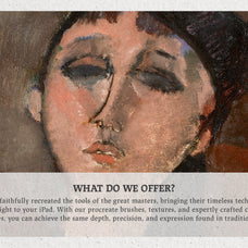 Amedeo Modigliani Procreate Kit