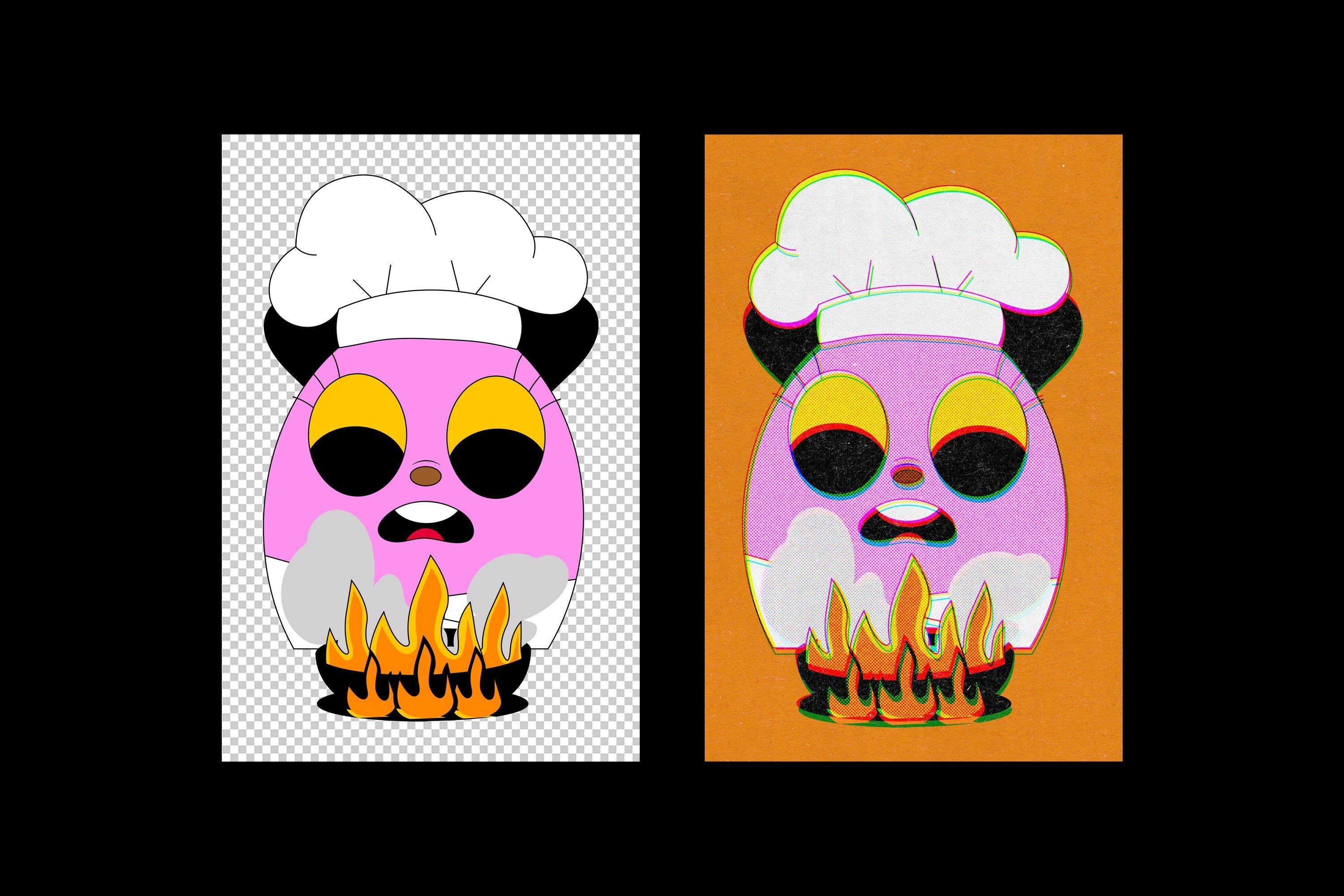 Anaglyph Printer Design Template