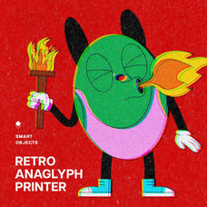 Anaglyph Printer Design Template