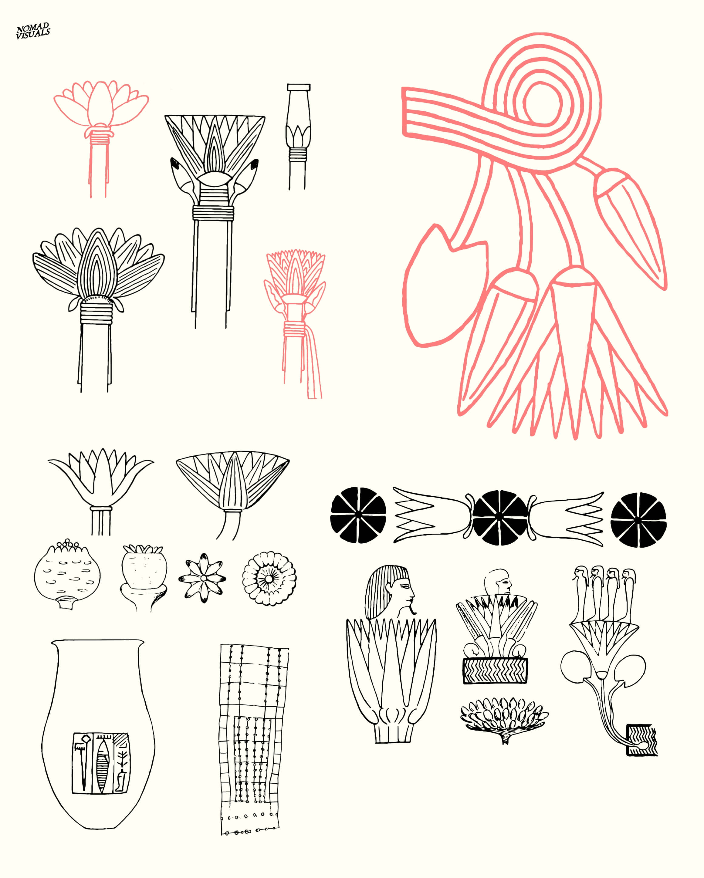 Ancient Egypt Illustrations