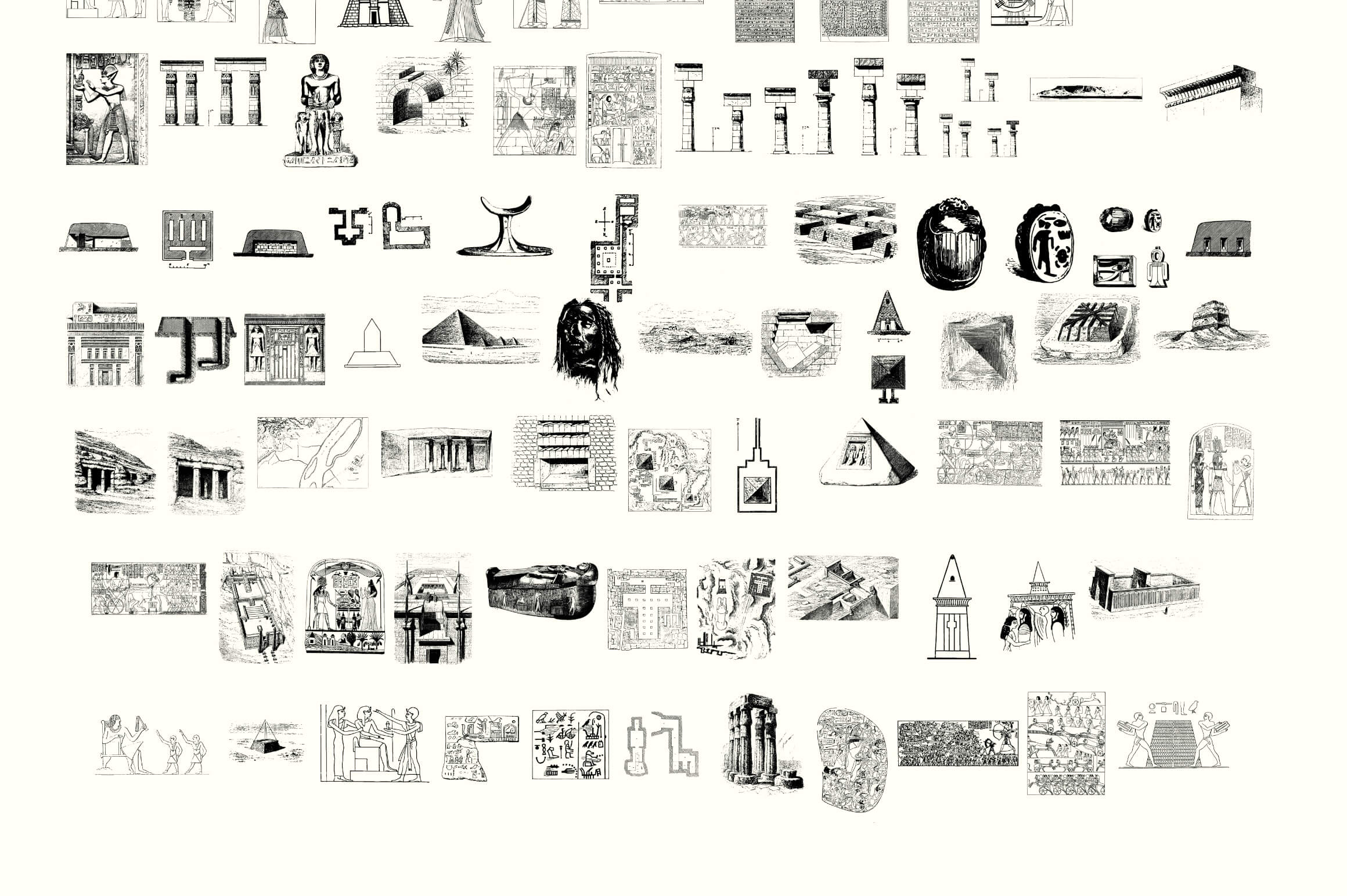 Ancient Egypt Illustrations