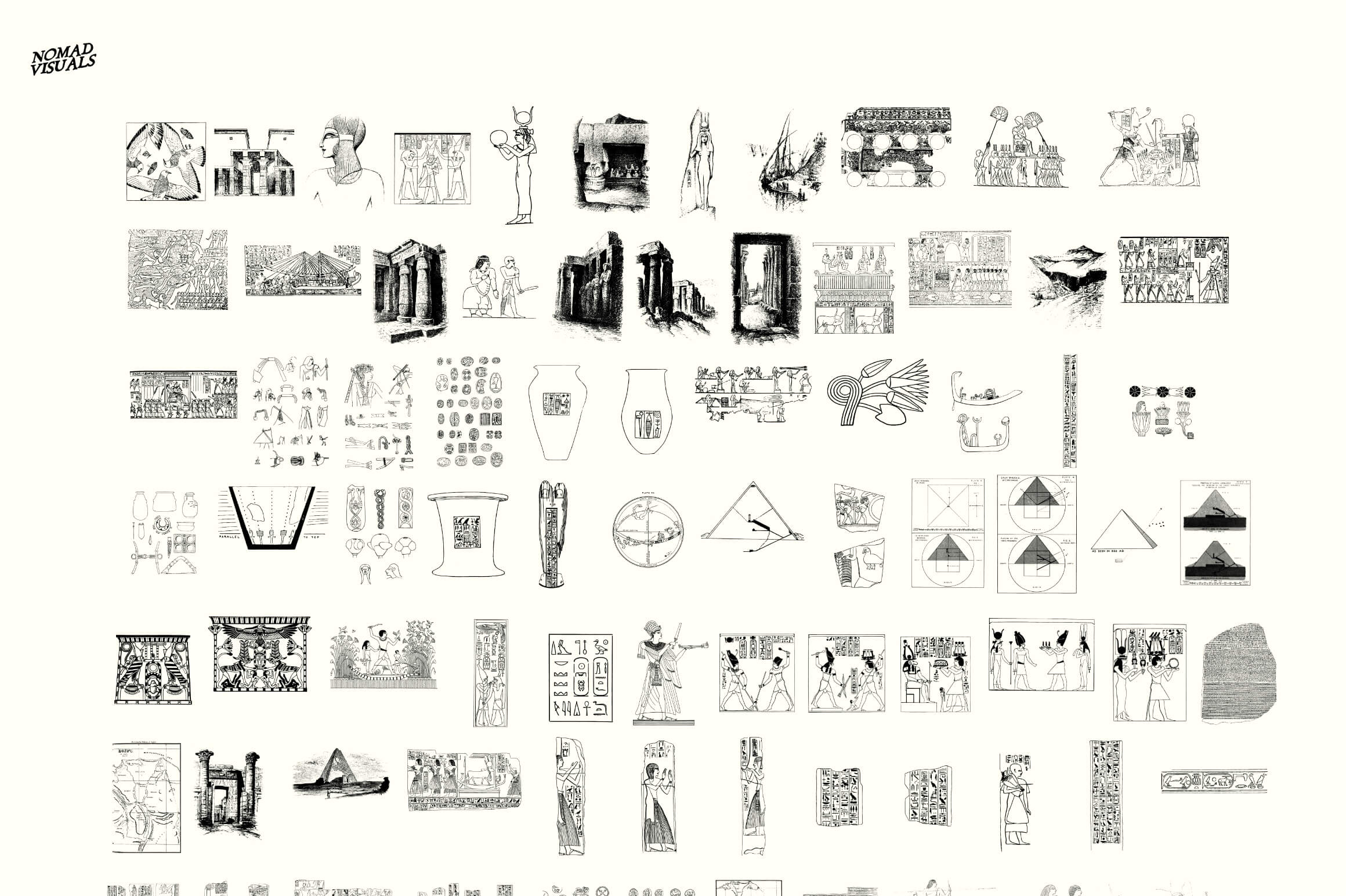Ancient Egypt Illustrations