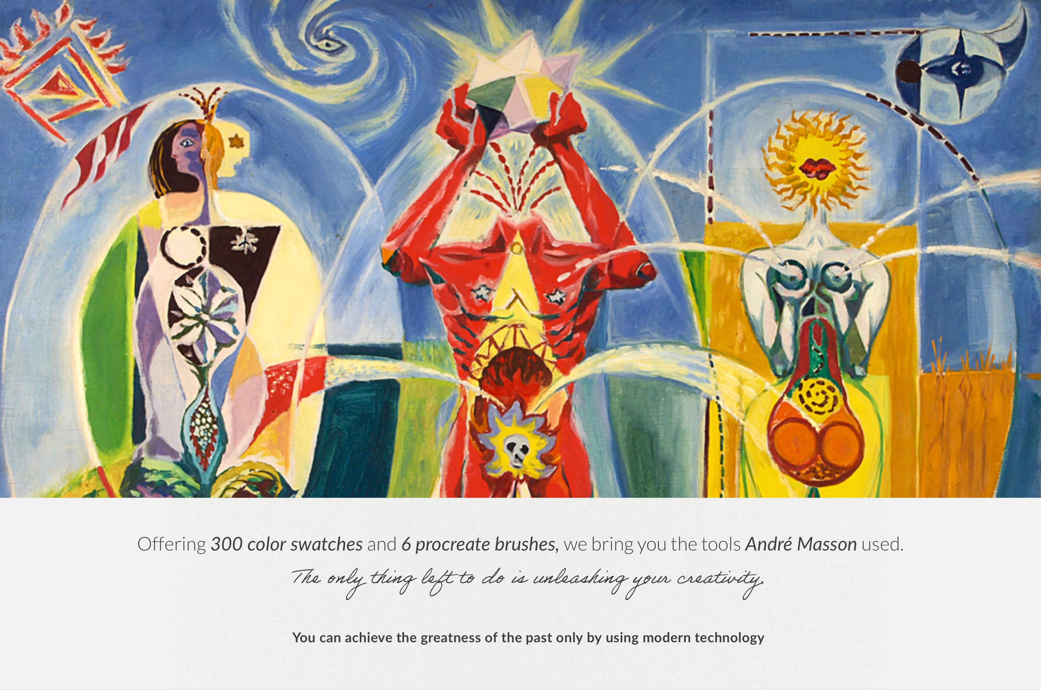 Andre Masson Procreate Kit