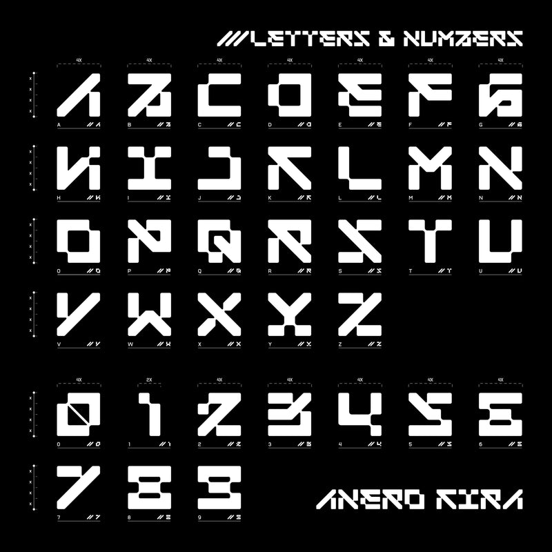 ANERO Typeface
