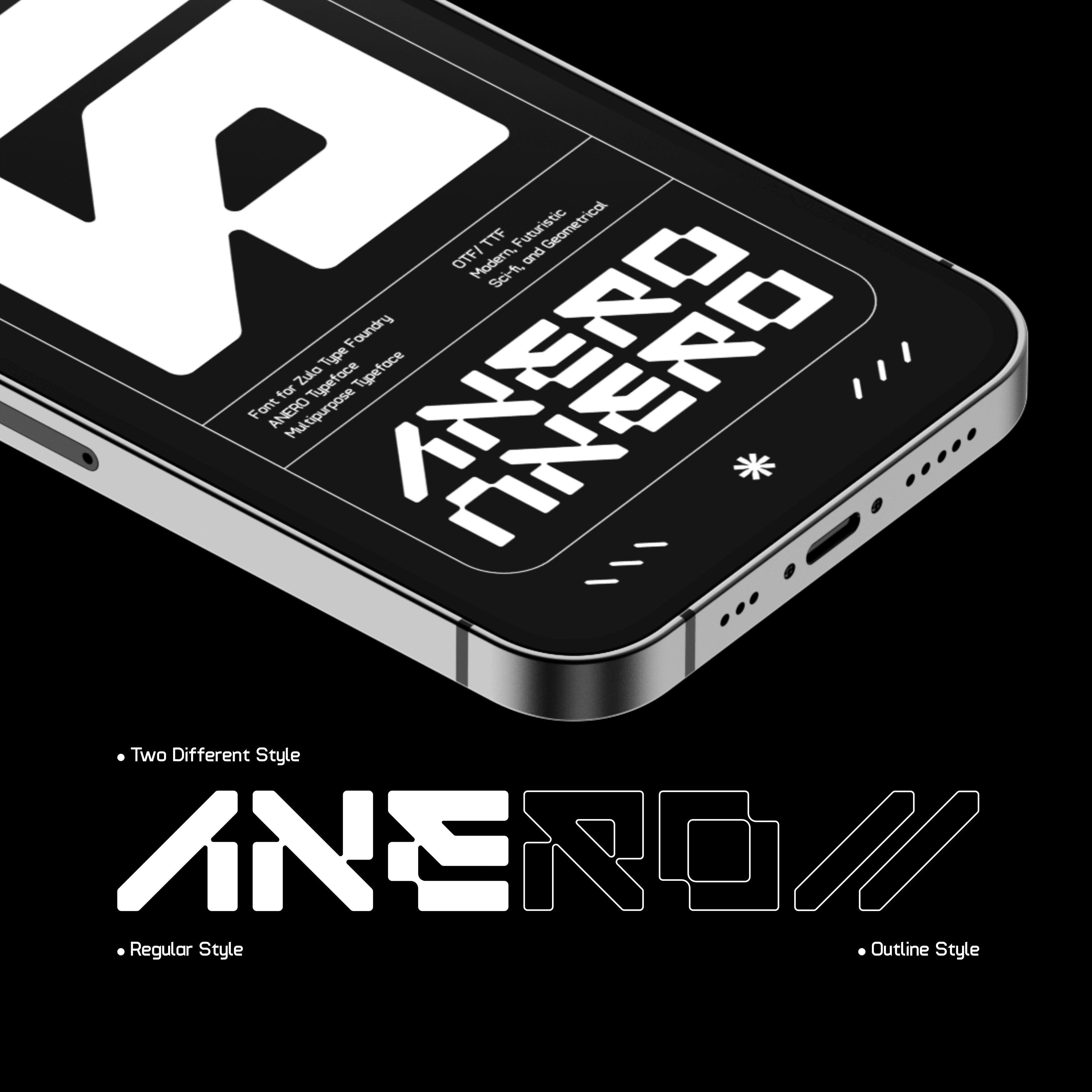 ANERO Typeface