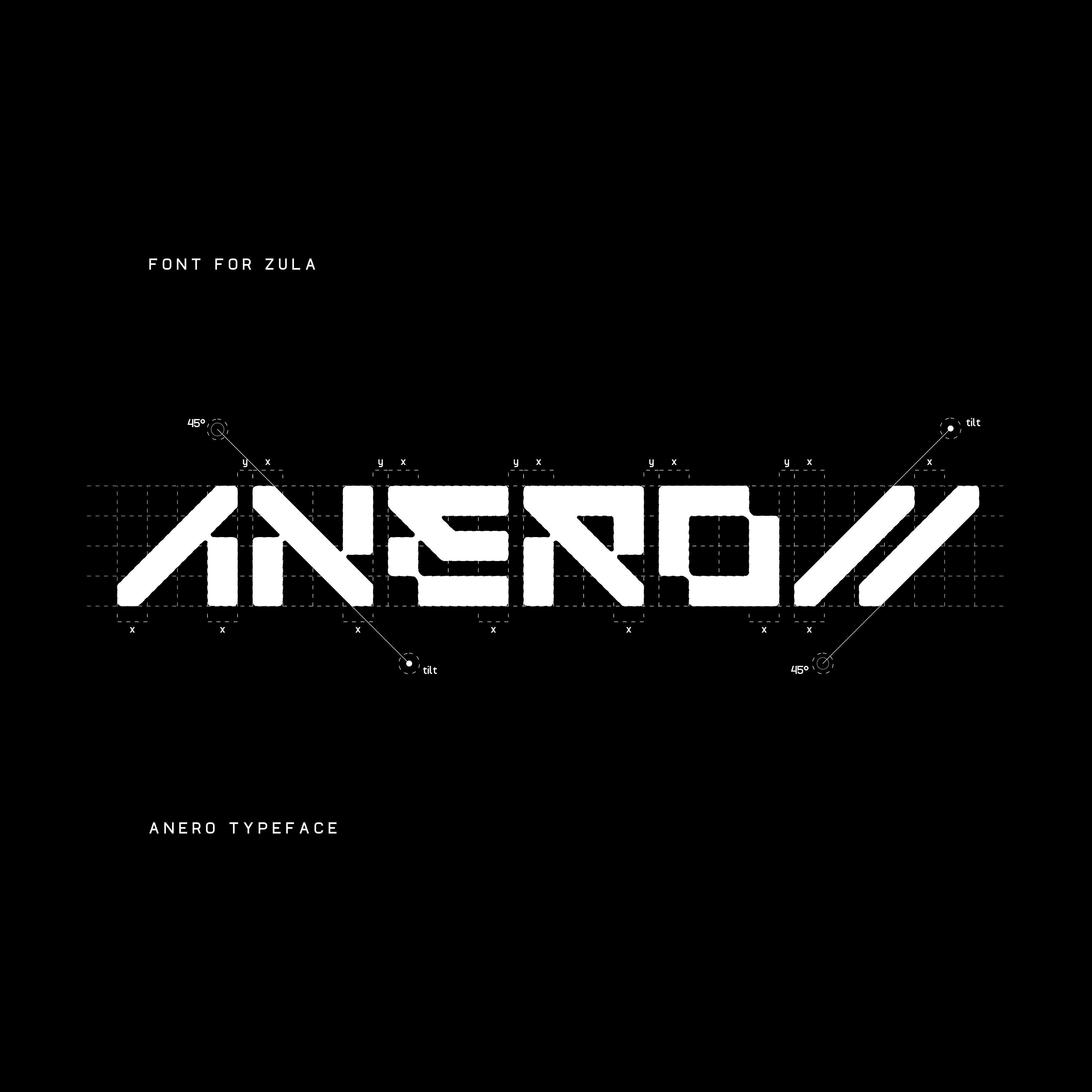 ANERO Typeface