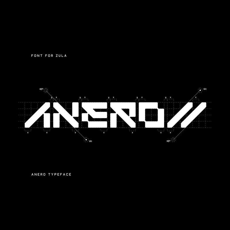 ANERO Typeface