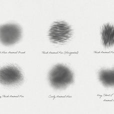 Animal Fur Procreate Kit