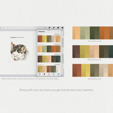 Animal Fur Procreate Kit