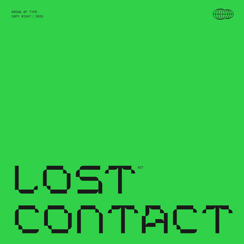 AOT Lost Contact – Contemporary Pixel Font