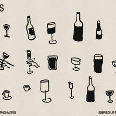 Aperitivo Illustrations