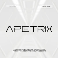 Apetrix Creative Display Font