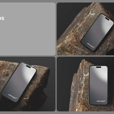 Apple Devices Mockups on Rock Surfaces