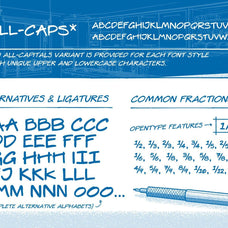 Architect Pro: Handwriting Font