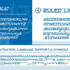 Architect Pro: Handwriting Font