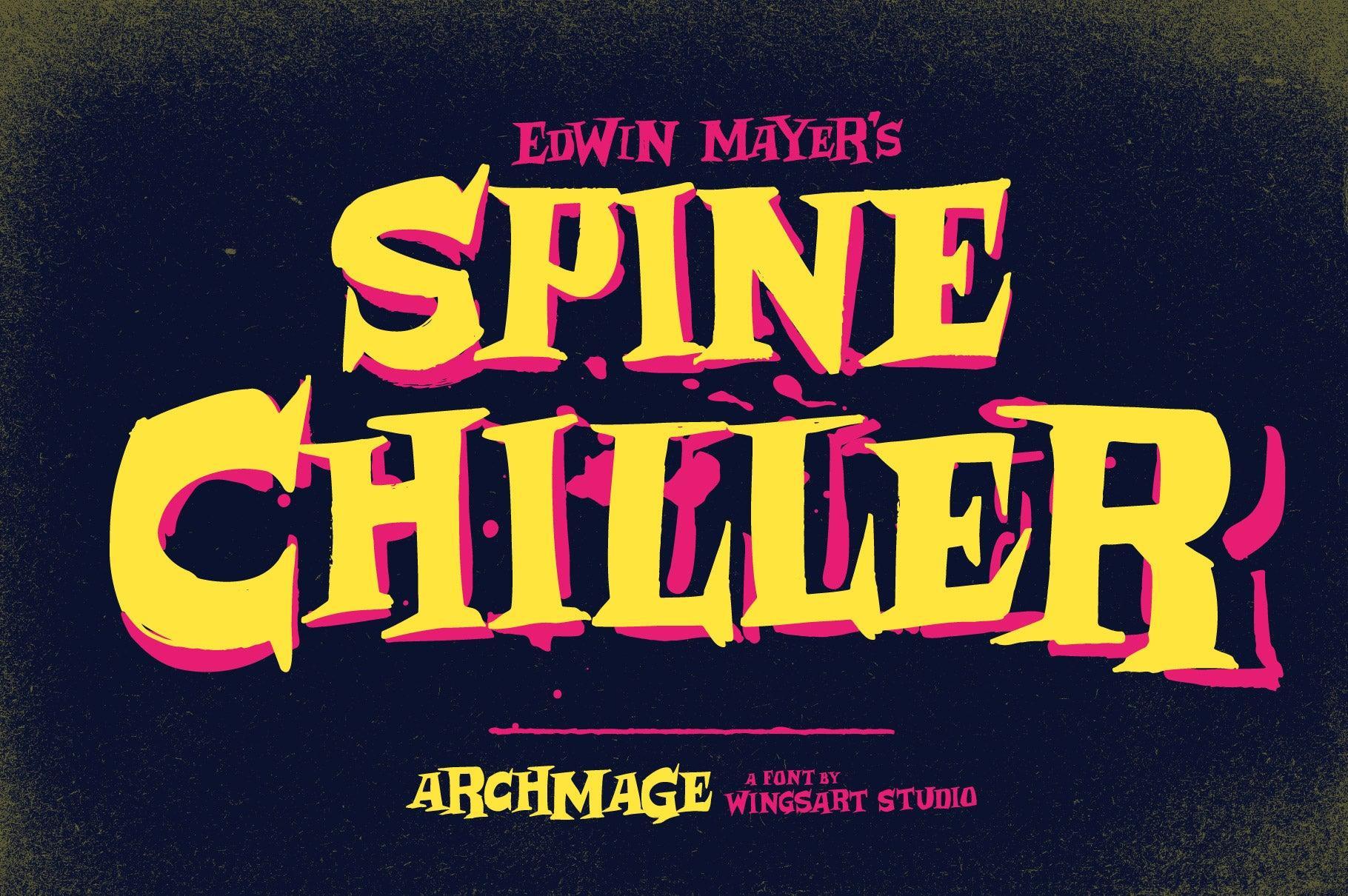 Archmage - A Phantasmagorical Serif Font