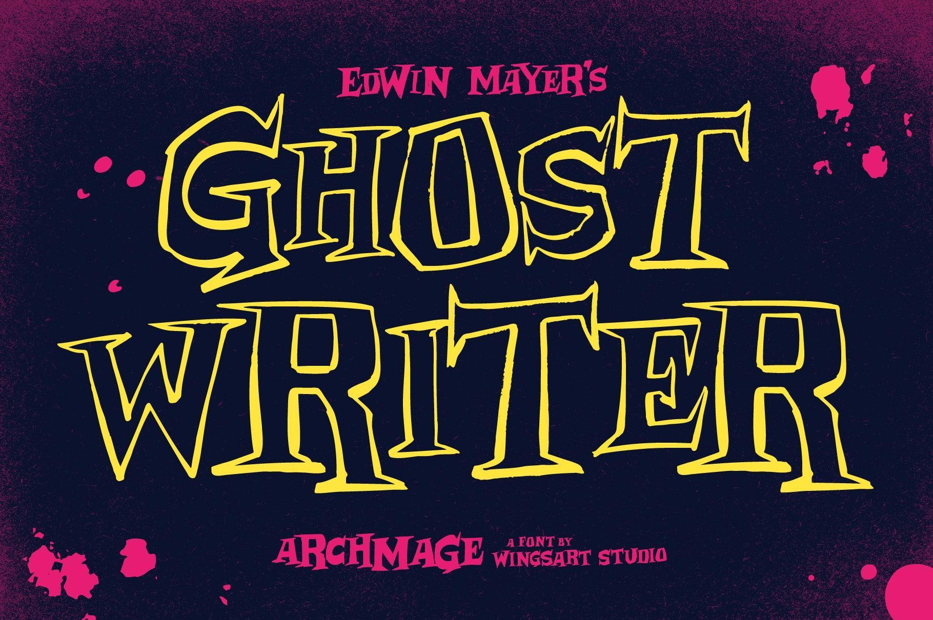 Archmage - A Phantasmagorical Serif Font