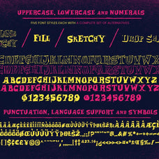 Archmage - A Phantasmagorical Serif Font