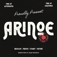 Arinoe - Vintage Font