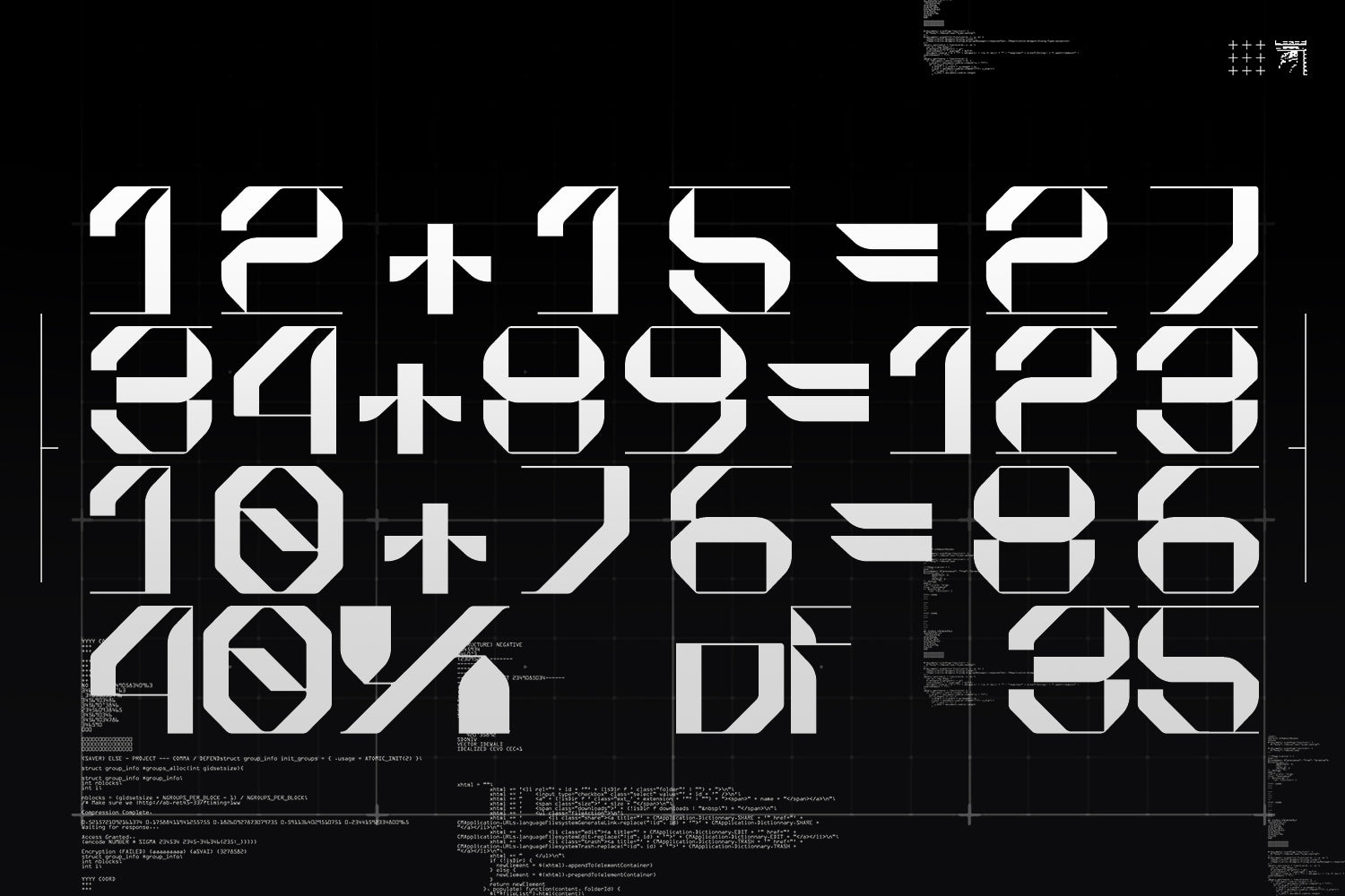 Arsenic & Zinc Typeface