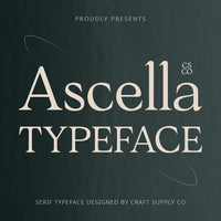 Ascella – Modern Font