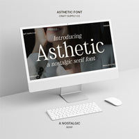 Asthetic – Nostalgic Serif Font
