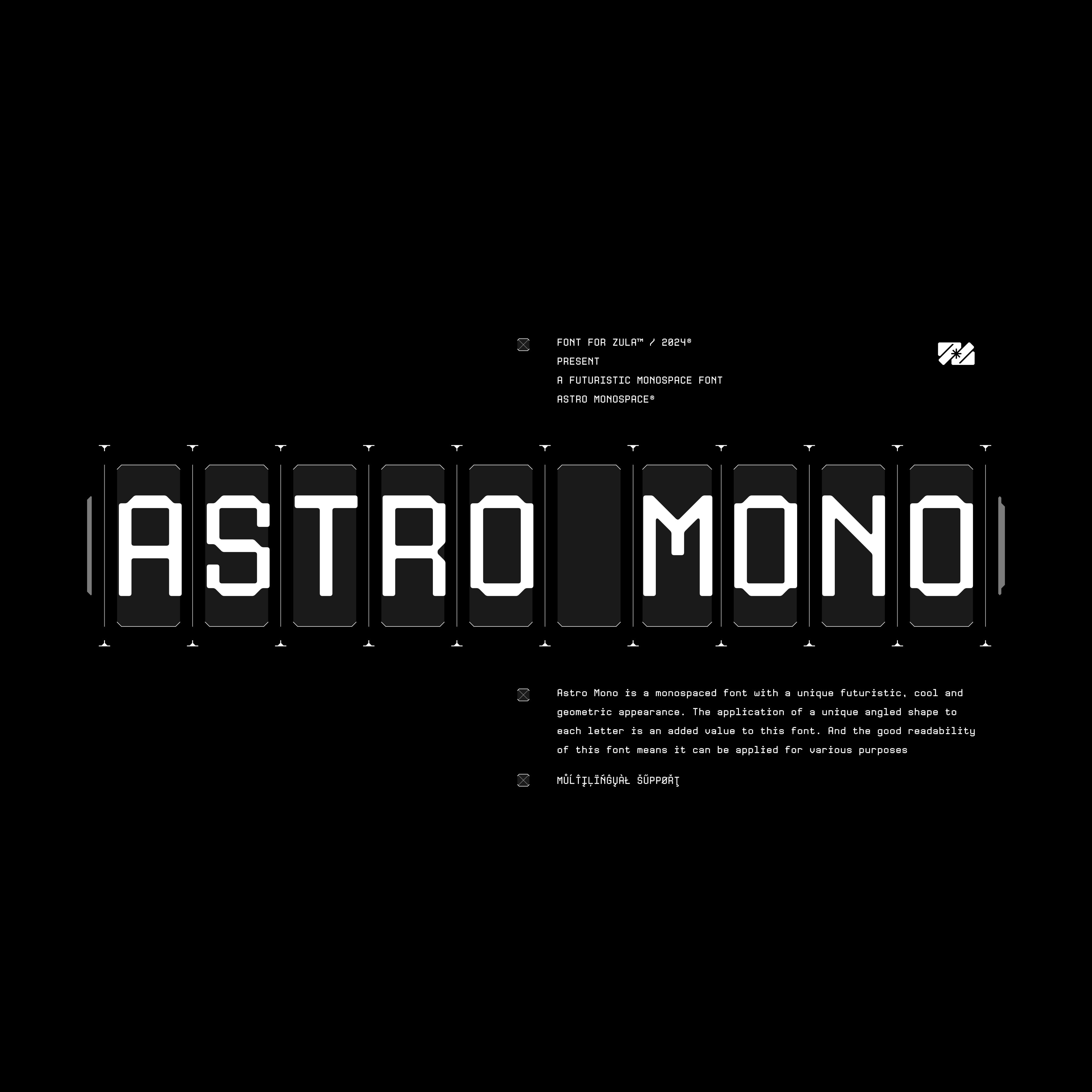 Astro Mono Font Family