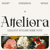 Atteliora Elegant Serif Font